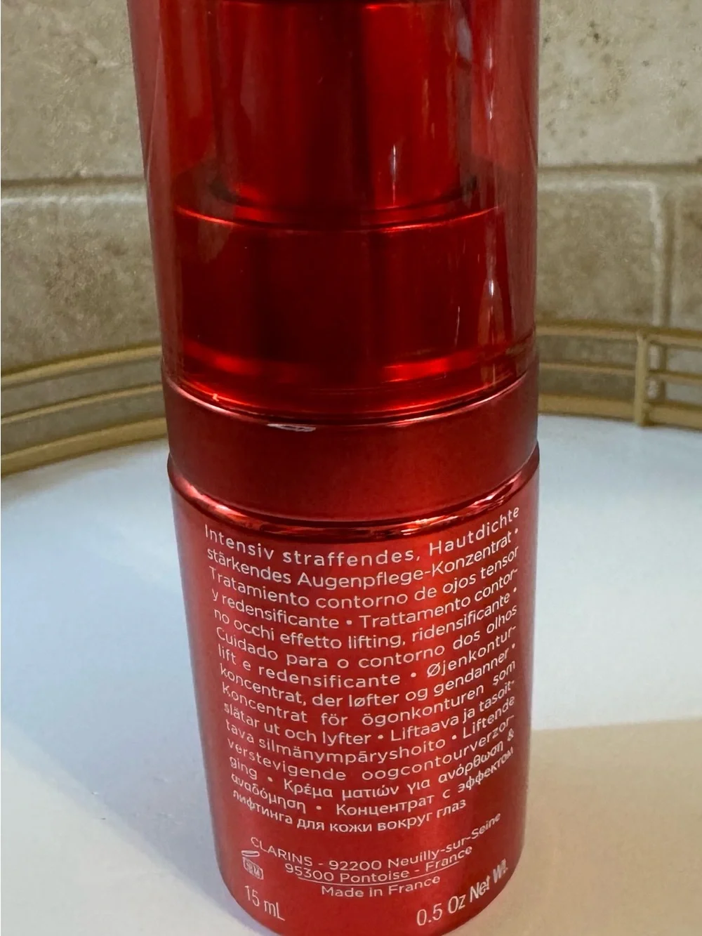 Clarins Total Eye Lift - Shiny Red Pump Serum